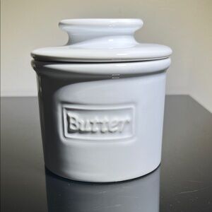 White Ceramic Butter Bell